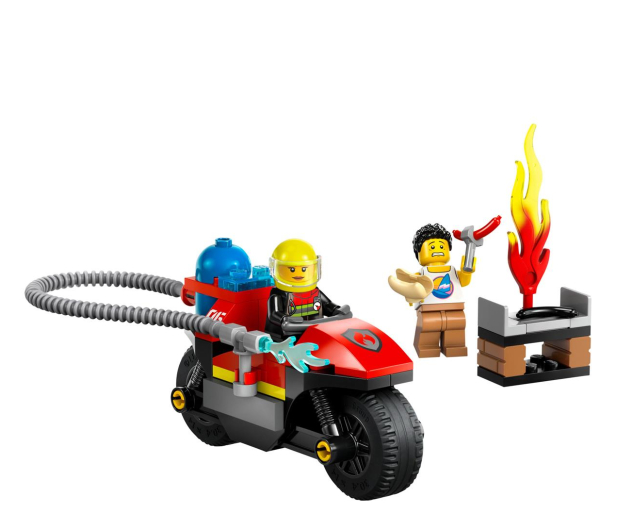 LEGO City 60410 Strażacki motocykl ratunkowy - 1202611 - zdjęcie 8